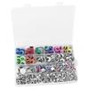1700pcs Different Sizes Self Adhesive Eyes Self Adhesive Wiggle Eyes Googly Eyes  Doll Decoration