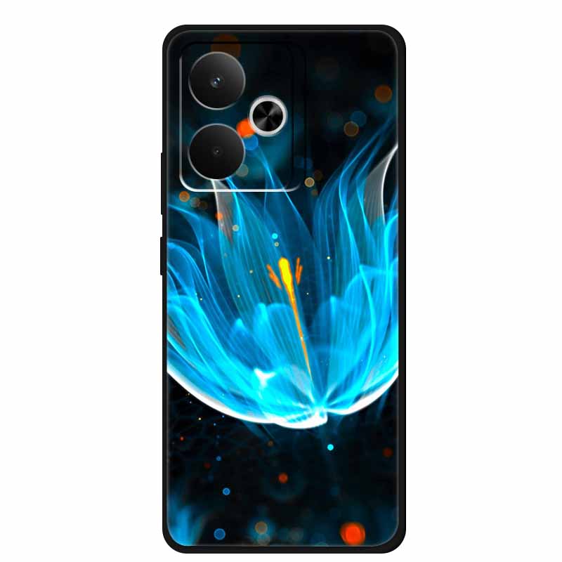 For Realme GT7 GT 7T Phone Case 7 T Bag Black Silicone Soft Back Cover Case For Realme 14 4G 15 Pro Cases Coque Protective Shell