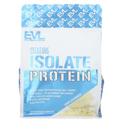 100% Protein Isolate, Unflavored, 1 Lb (454 G)