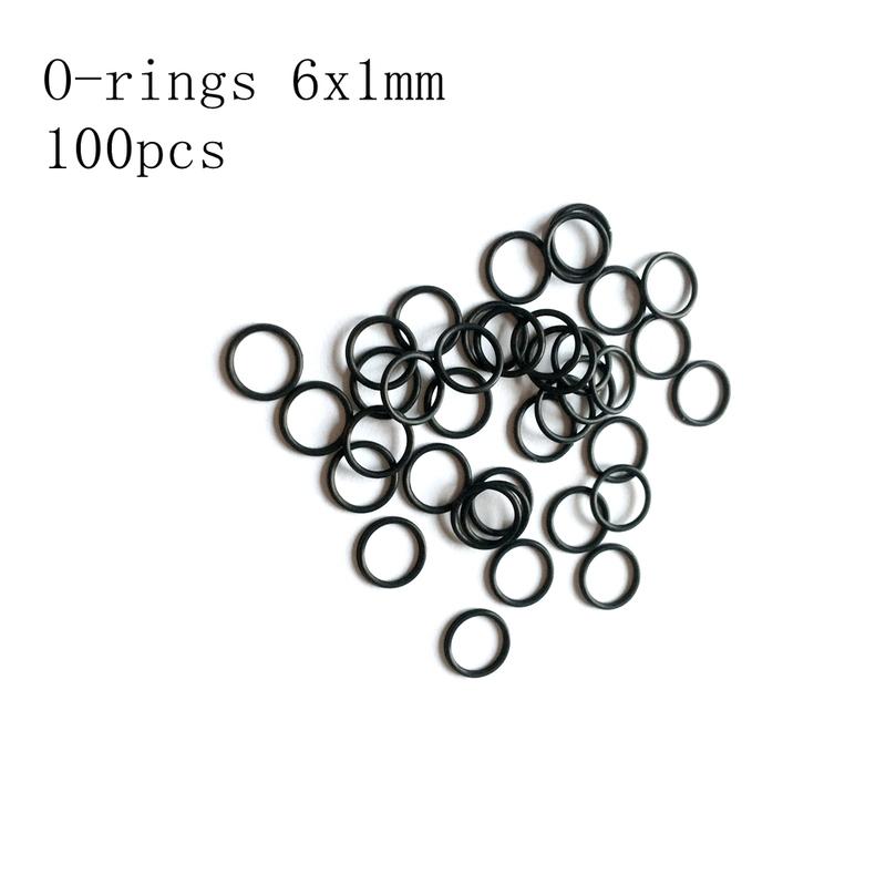 100pcs good quality O-rings 6x1mm for handpiece repair 6mm