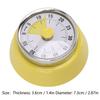 Mechanical Countdown Timer with Visual Display   Stainless Steel Timer for Learning