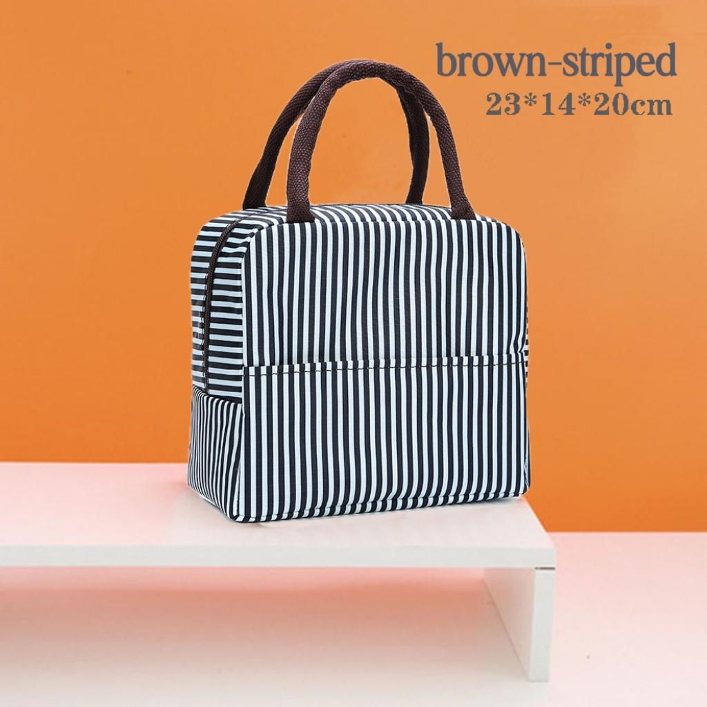 Obědová taška na jídlo Hliníková termotaška s chladicím izolačním boxem Fóliová Dětská svačinová krabička Taška na uskladnění jídla Školní a pracovní tašky na jídlo