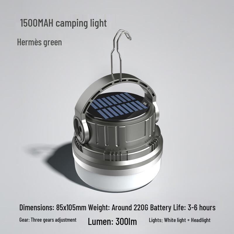 Portable Solar LED Camping Lantern
