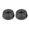 Aluminium Alloy Front Wheel Hex Hub Adapter for Axial  Rock Racer 90026 RC Car (Black)