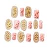 8Piece Versatile Soft Clay Leaf Shape Adornment Molds for DIY Earring Crafting Perfect for Hobbyists and Designers