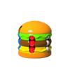 Fumede Hamburger Fidget Spinner Magic Bean Puzzle Toy