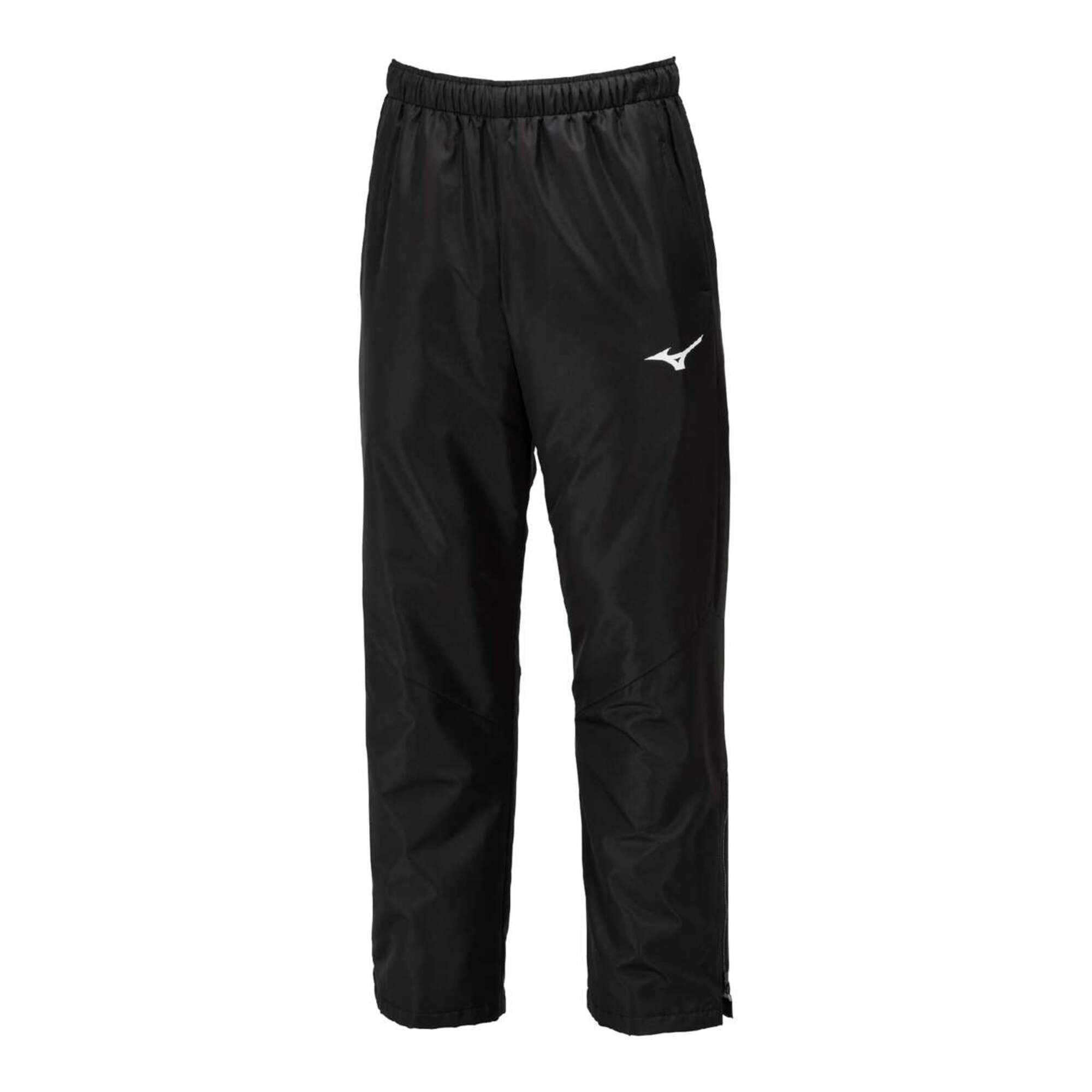 

Mizuno Breath Thermo Tennis Warmer 62JFB520 Pants, Water-Repellent, Warm, Fleece-Lined, Black,