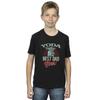 Star Wars Boys Mandalorian Yoda Dad T-Shirt