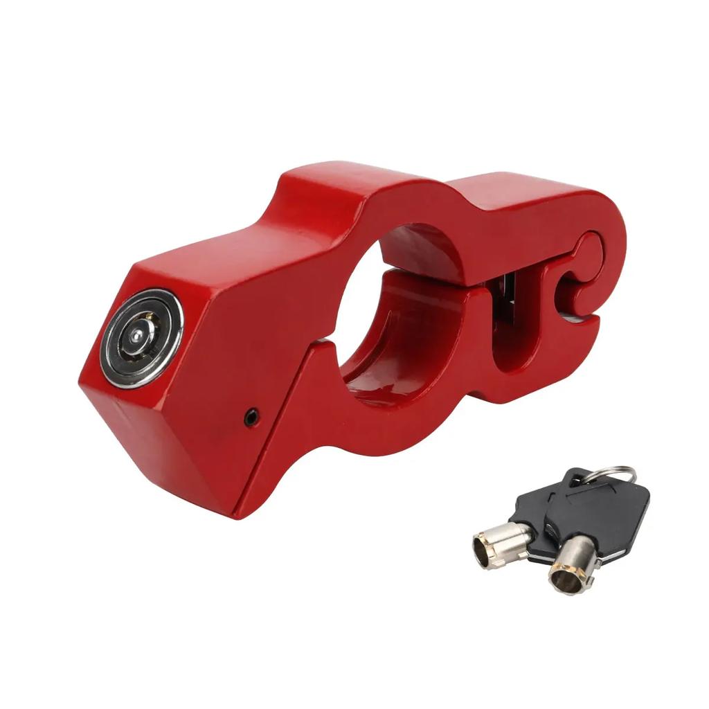 Motorrad Diebstahlschutz für Motorradversicherungszubehör Elektroroller Vorhängeschloss Handschellen Motorrad Hebelverriegelung Elektrofahrrad