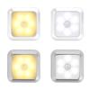 6LED Cabinet Light Motion Sensor Night Light Magnetic LED Wall Lamp Human Body Infrared Motion Sensing Light