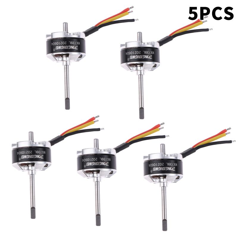 Hot Sale Micro 23mm WX739L Brushless Motor Long Shaft DC12V-24V 20V 3S-6S 1700KV High Speed For Aircraft Model Electric Grinding