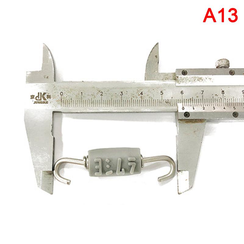 Univerzální pružinové háky výfuku motocyklů Přední výfuk z nerezové oceli