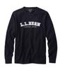 [L.L.Bean] Men's Japan Fit Carefree Unshrinkable Tee, Long Sleeve, Size M, Black 1000285976