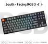 K8 Max QMK Wireless Custom Mechanical Bluetooth Wireless and QMK Aluminum US RGB Super Hot Mac Windows Linux Compatible Super Mechanical Banana Axis