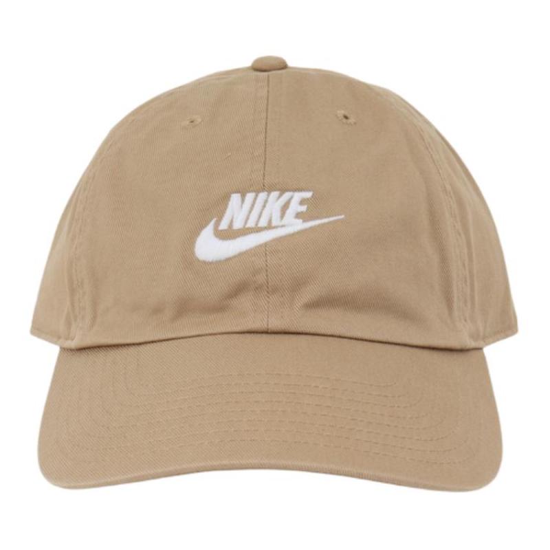 Nike Cotton Baseball Caps Unisex Light Umber Casual FB5368-297