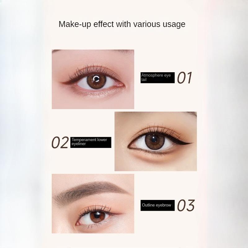 Misty Cushion Eyebrow Cream Natural Dimensional Wild Eyebrow Rooted Waterproof Long Lasting Eyebrow Powder Free Eyebrow Brush