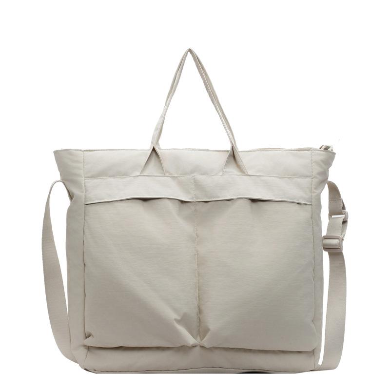 Tragetasche Mehrzweck-Umhängetasche Damen Handtasche mit großem Fassungsvermögen Schulterhandtasche Mehrfachtasche Neutrale Umhängetasche Nylontasche