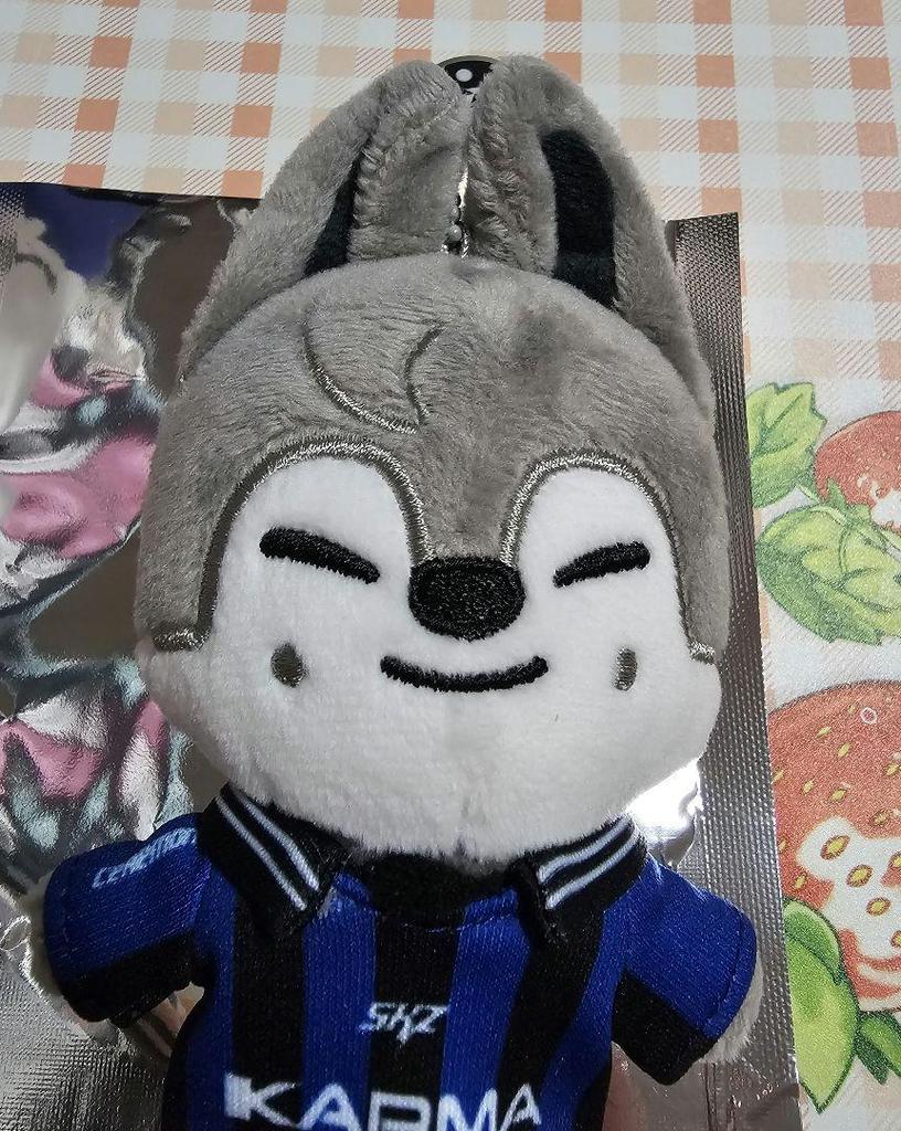 [GEBRAUCHT] Stray Kids KARMA SKZOO Plüschtiere Wolfchan und Bangchan