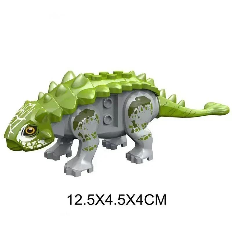 Hot Sale!! Jurassic Dinosaur Sea World Animals Mosasaurus Indominus Rex Model Building Blocks Enlighten Bricks Toys For Children
