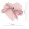 1Pcs Heart Shaped Gift Box for Gift Pink Paper Candy Holding Box