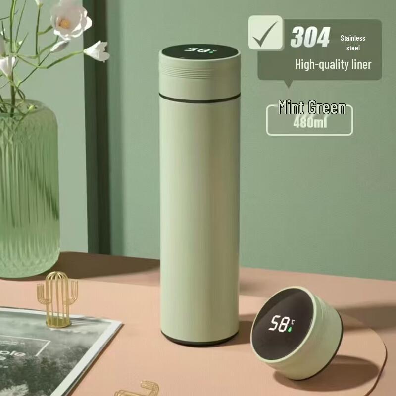 Digital Display Tea Infuser Thermos