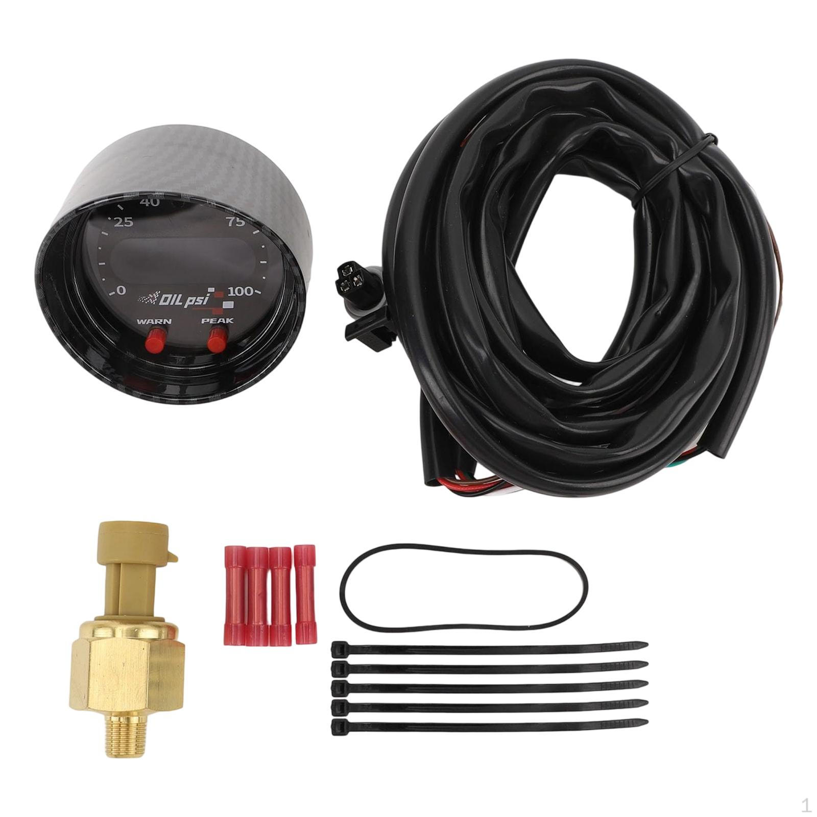 

Engine Oil Pressure Gauge Easily Install Professional Repair Parts 30-0301