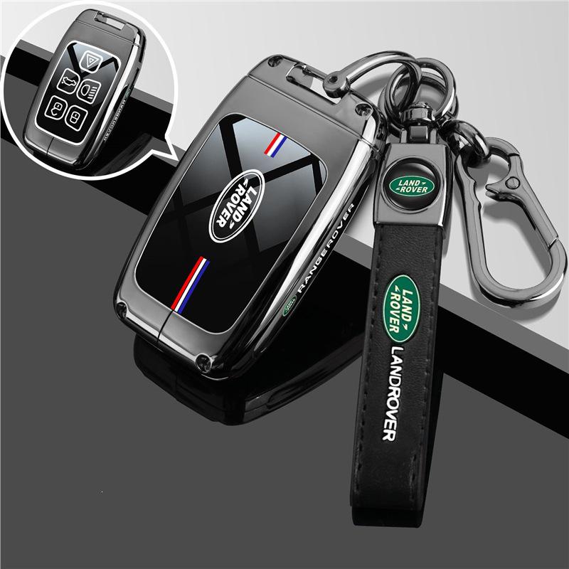 Land Rover Key Case for Range Rover, Evoque, Defender, Discovery, Sport, Freelander - Protective Shell Bag