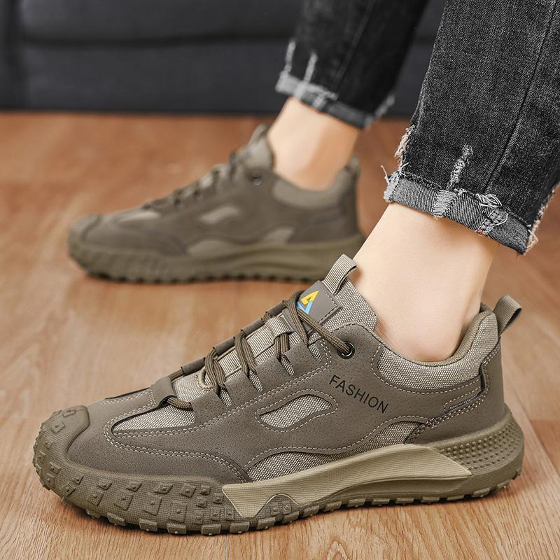 Herren Casual Sneaker Luxus Sport Tennis Wandern Für Herren Bequeme Leinwand Outdoor Mode Trekking Fahren Arbeitsschuhe