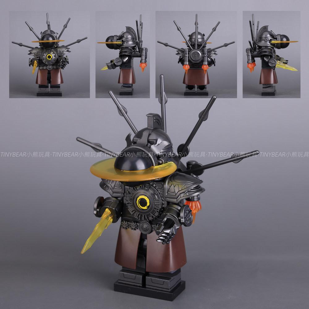 KDL858 Skibidi Toilet Mattoncini Giocattoli con Mini Action Figure