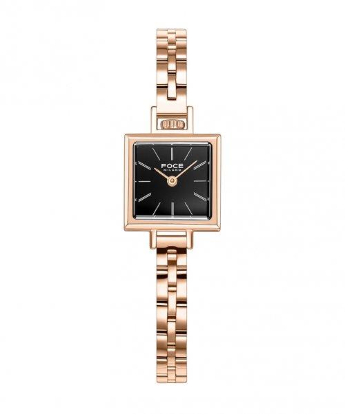 

[FOCHIE LADY] FOCHIE LADY 19.5mm Women s Square Metal Watch FM1913RG FREE