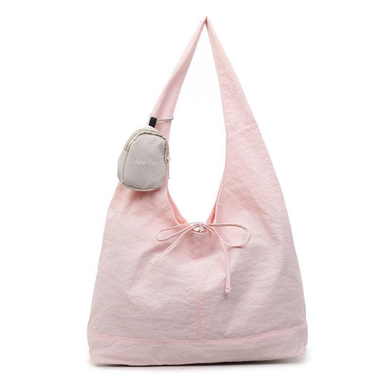 Crossbody Japanese and Korean lazy wind washed canvas bag large capacity crossbody bag literary and artistic youth solid color men's and women's comm