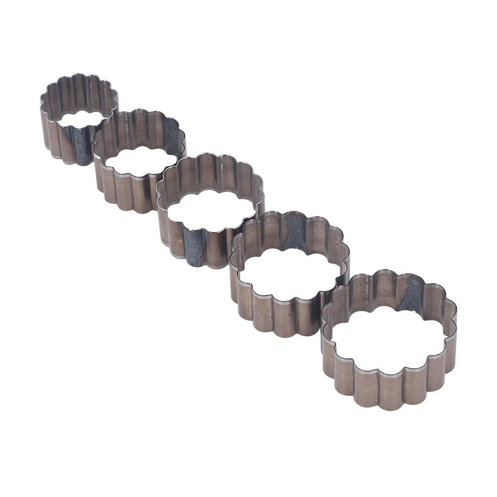 5PCS Alloy Steel Leather Cutting Dies Set  for Leather Craft, Handicrafts, Fabric, Clay
