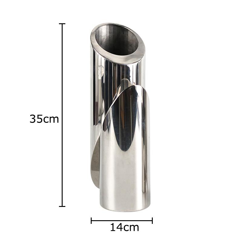 Artistic Misplacement Geometric Metal Vase Table Decoration Flowers Arrangement Dried Flower Floral Vases Room Aesthetic Decor