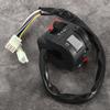 Motorcycle Handlebar Control Switch Headlight Turn Signal Light Horn Button Assembly