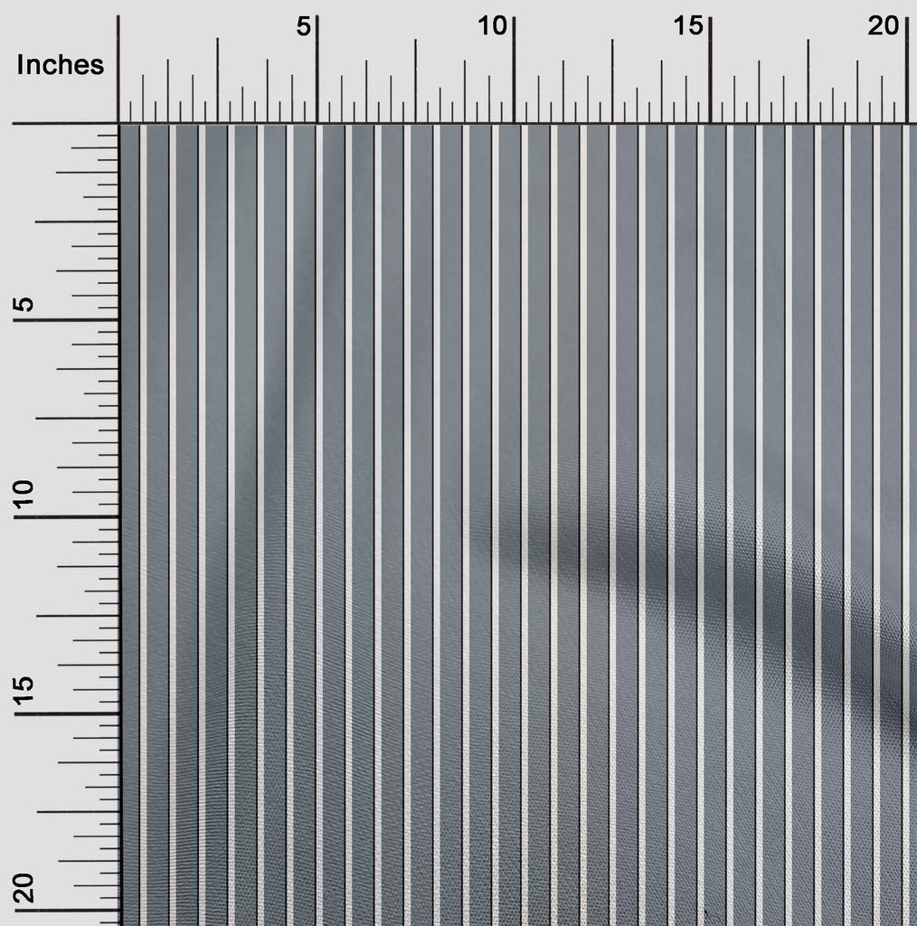 oneOone Cotton Flex Fabric Vertical Stripe Print Sewing Fabric BTY 40 Inch