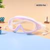 Jiemengzhe Anti-Fog Wide-Frame Swim Goggles with Integrated Earplugs
