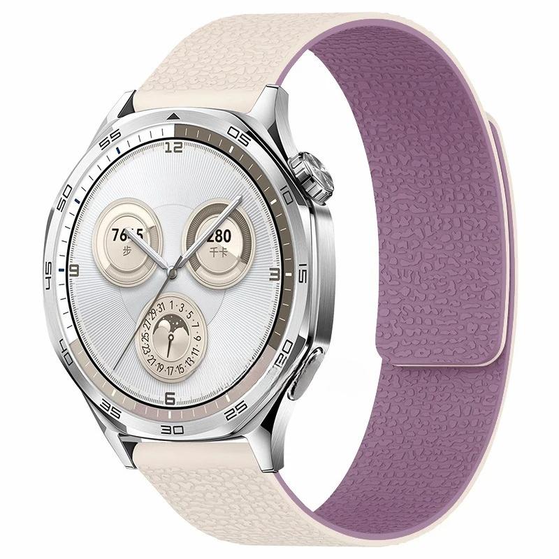 18mm 20mm 22mm Magnetic Strap for Huawei Watch 5 GT5/4 46MM 3Pro 4Pro Sport Silicone Bracelet for Samsung Galaxy Watch 7 6 5 4