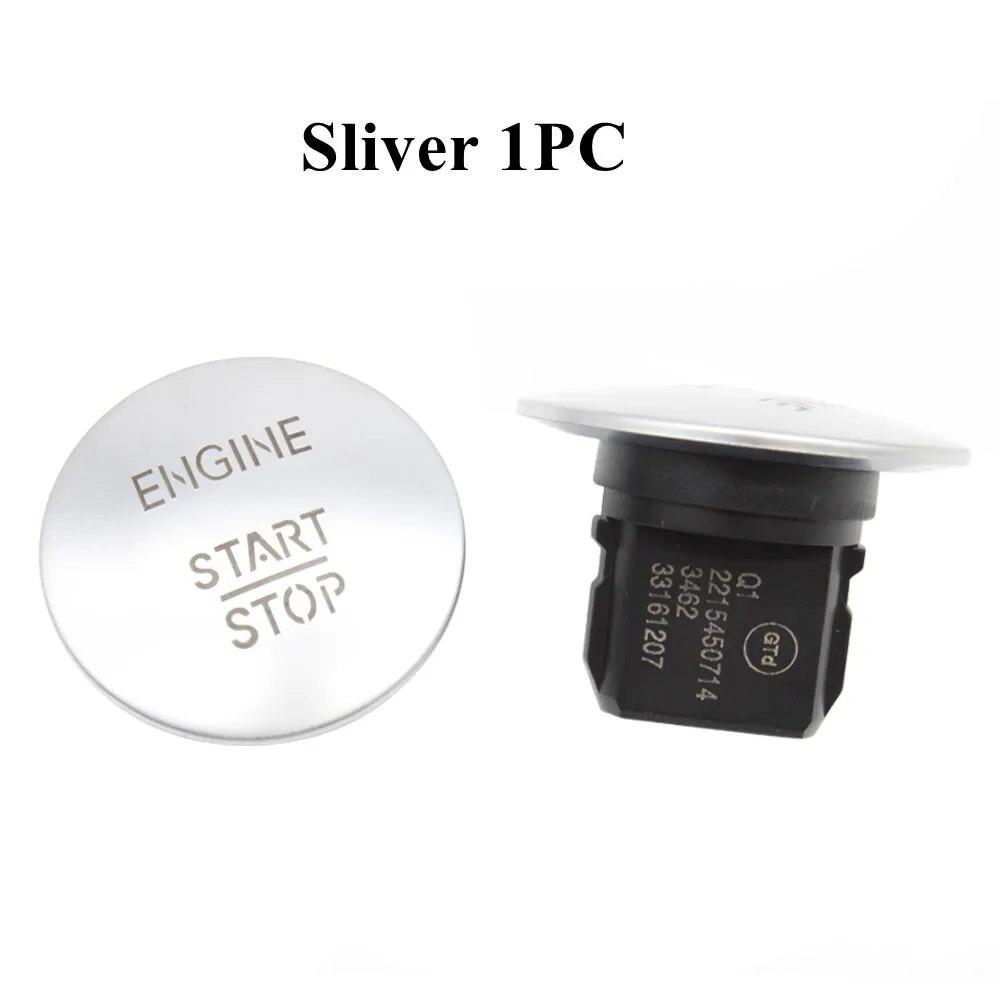 Universal Car Keyless Go Start Stop Push Button Engine Ignition Switch For Mercedes Benz W164 W205 W212 W166 W221 2215450714