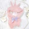 Pink G.trigger Plush Toy Kigurumi (10cm) Cotton Doll Clothes for 10cm Rabbit, Compatible with Oshi-Nui (Pre-owned)