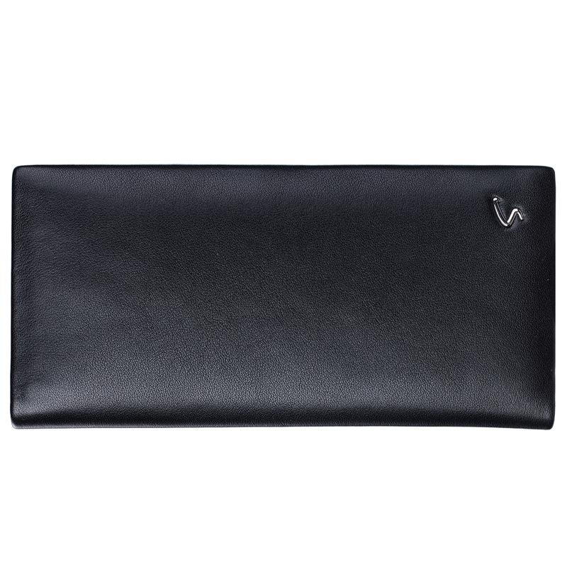 Мужской кожаный длинный кошелек Satchi