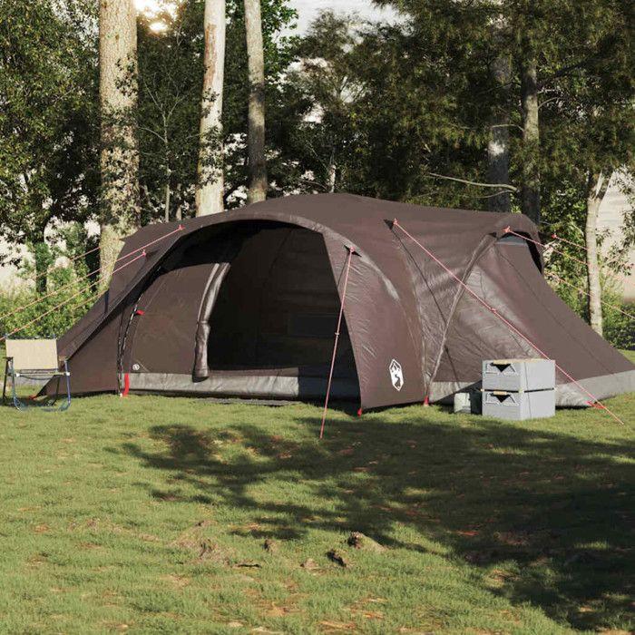 VidaXL Tente familiale à dôme 6 personnes marron imperméable 4009471