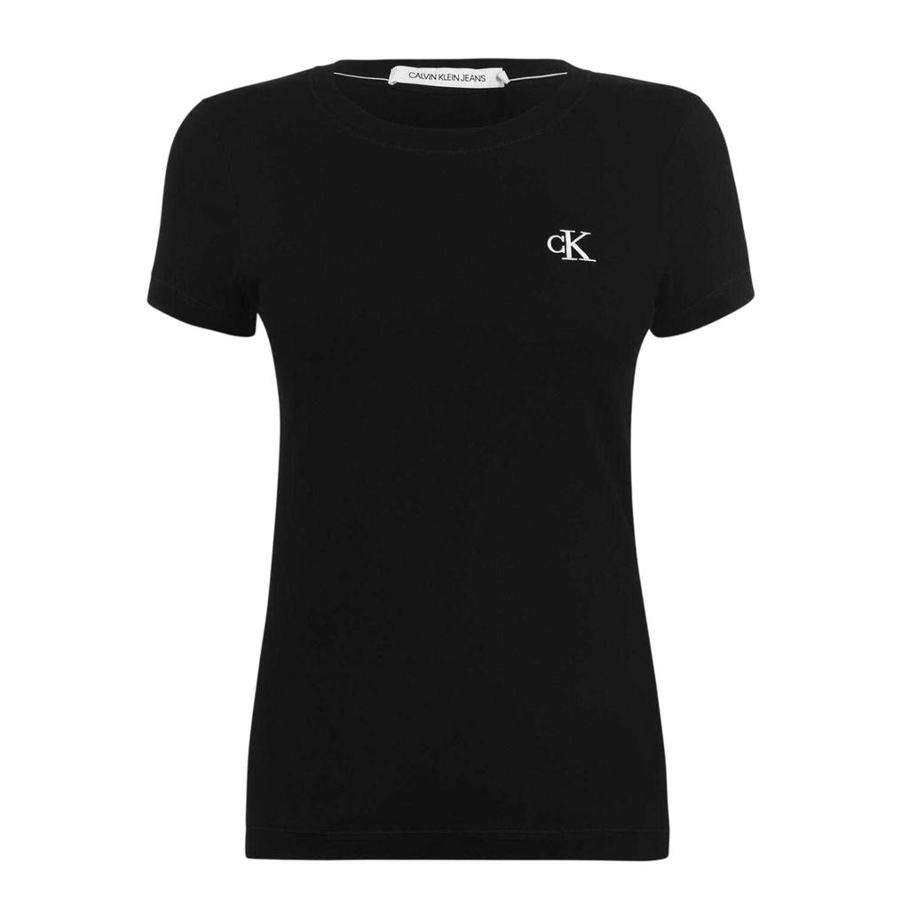 Calvin Klein Womens/Ladies Cotton Slim Short-Sleeved T-Shirt