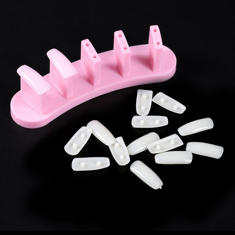 3pcs Removable Removable Practice Nail Stand Nail Practice Base Stand Beginner Training