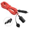 1PCS 12V Car Extension  Adapter 3.6m Cable Male Female Plug Socket