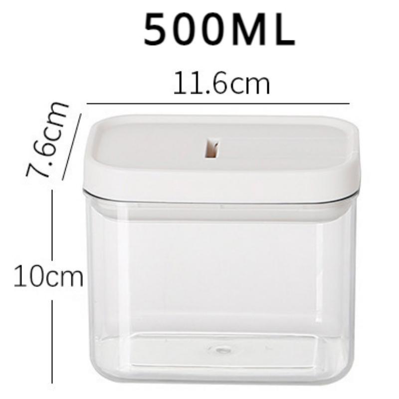 

Влагостойкий и насекомостойкий прозрачный герметичный пластиковый контейнер для хранения пищевых продуктов, для хранения закусок, зерна, кофейных зерен