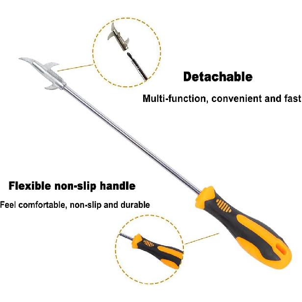 Tire Cleaning Hook, Auto Remover Tire Stones Removing Tool for Car Motor Bike Tire Stainless Steel Hook Car Tire Cleaning Tools