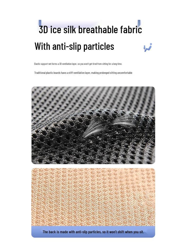 Car Ventilation Seat Cushion with Cooling Fan and Heat Dissipation Mat