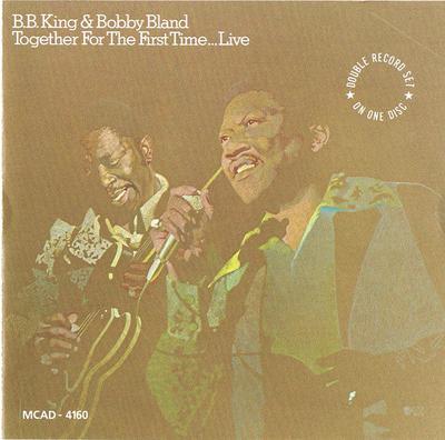 CD BLAND; KING - Together for the First Time MCAD4160 MCA Records 1987 US Soul/Funk Used
