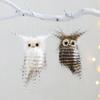 Owl Christmas Tree Pendant Cartoon Owl Pendant Halloween Hanging Decorations Creative Holiday Gifts Party DIY Supplies