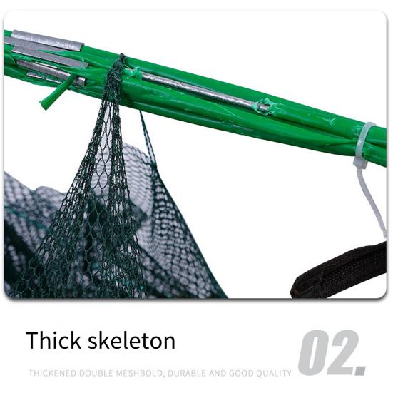 Foldable Fishing Bait Trap 6/8/10/12/16 Holes Heavy Duty Fine Mesh Portable Collapsible Shrimp Minnow Crawfish Catcher Trap Cast Trap Net Dip Cage